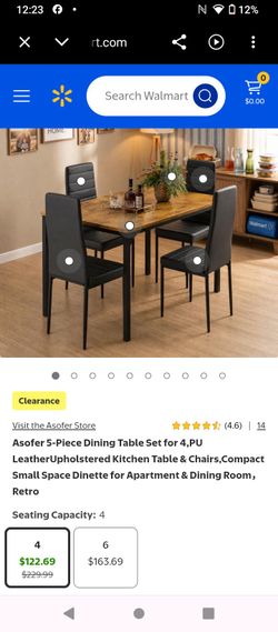 5 pc Dinning Table