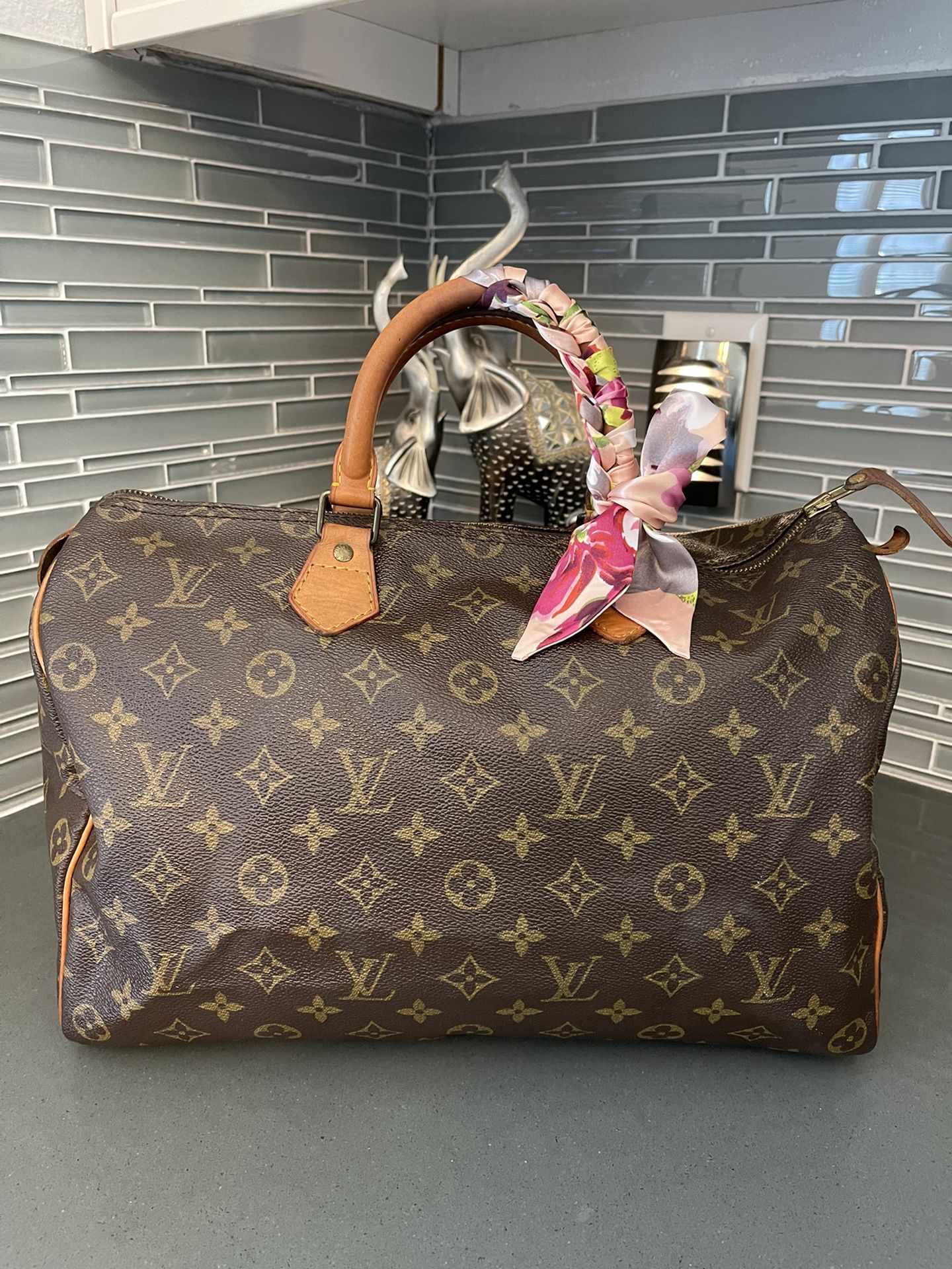 Louis Vuitton Speedy 35 Monogram Handbag 