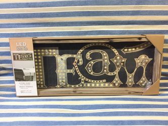 LED lighted sign I have 2