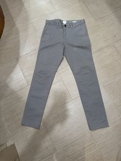 Grey H&M chino trousers #chino