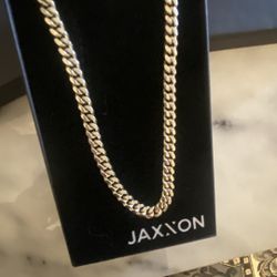 Jaxxon 8mm Cuban Gold Chain - 22”