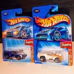 HW (2) Hot Wheels 2004 First Editions 'TOONED' 1969 CAMARO Z28 (ZAMAC available Too)
