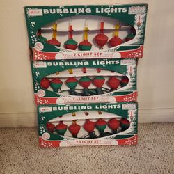 Vintage Bubbling Lights (Working)