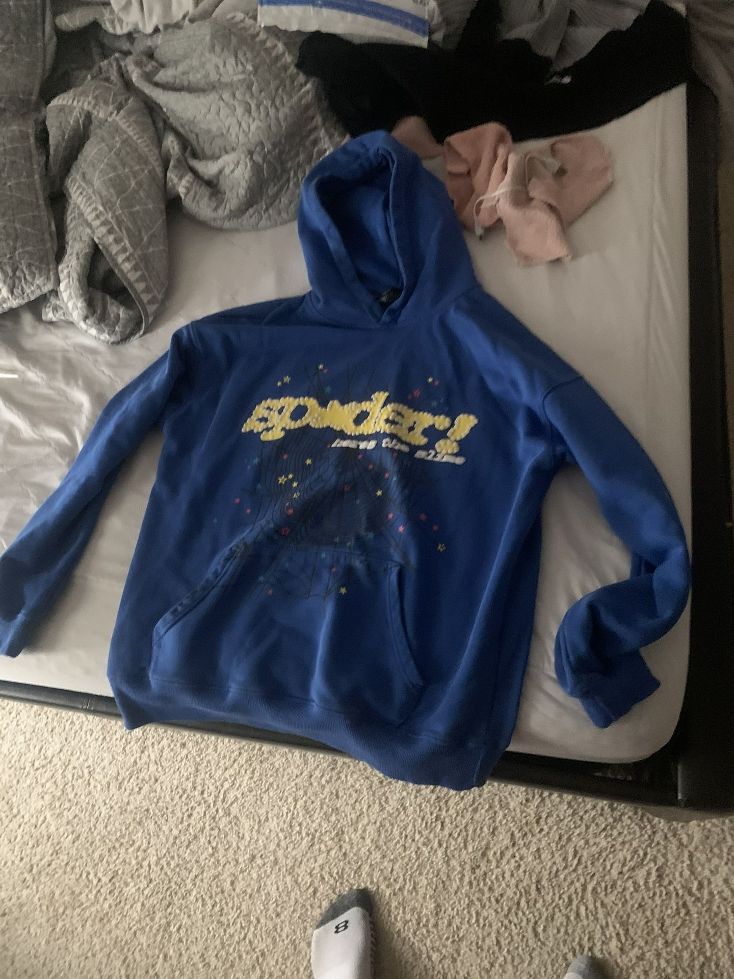 Blue Spider Hoodie