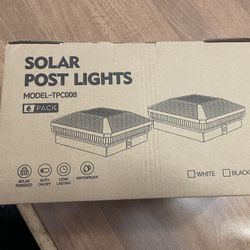 Solar Post Lights 
