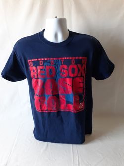 Boston Red Sox men's navy blue short sleeve t-shirt size M
