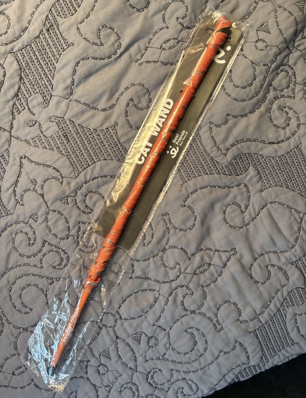 “Best Friends Animal Shelter” cat wand, Brand New!