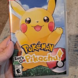 Pokemon Pikachu Switch Game