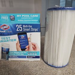 Pool Filter And Clorox Smart Strips