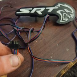 Srt Aftermarket Led Multi Color Badge 