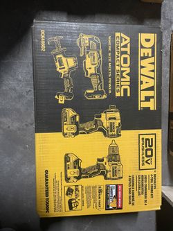 Dewalt 4 Combo Set Retail Home Depot $369