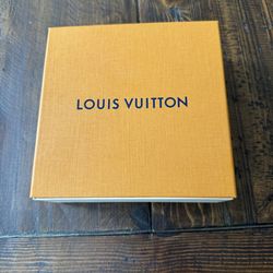 Louis Vuitton empty box, 6“ x 6“ x 3“