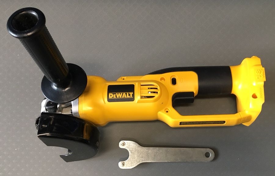 DEWALT DC411 18V cordless cut-off grinder tool