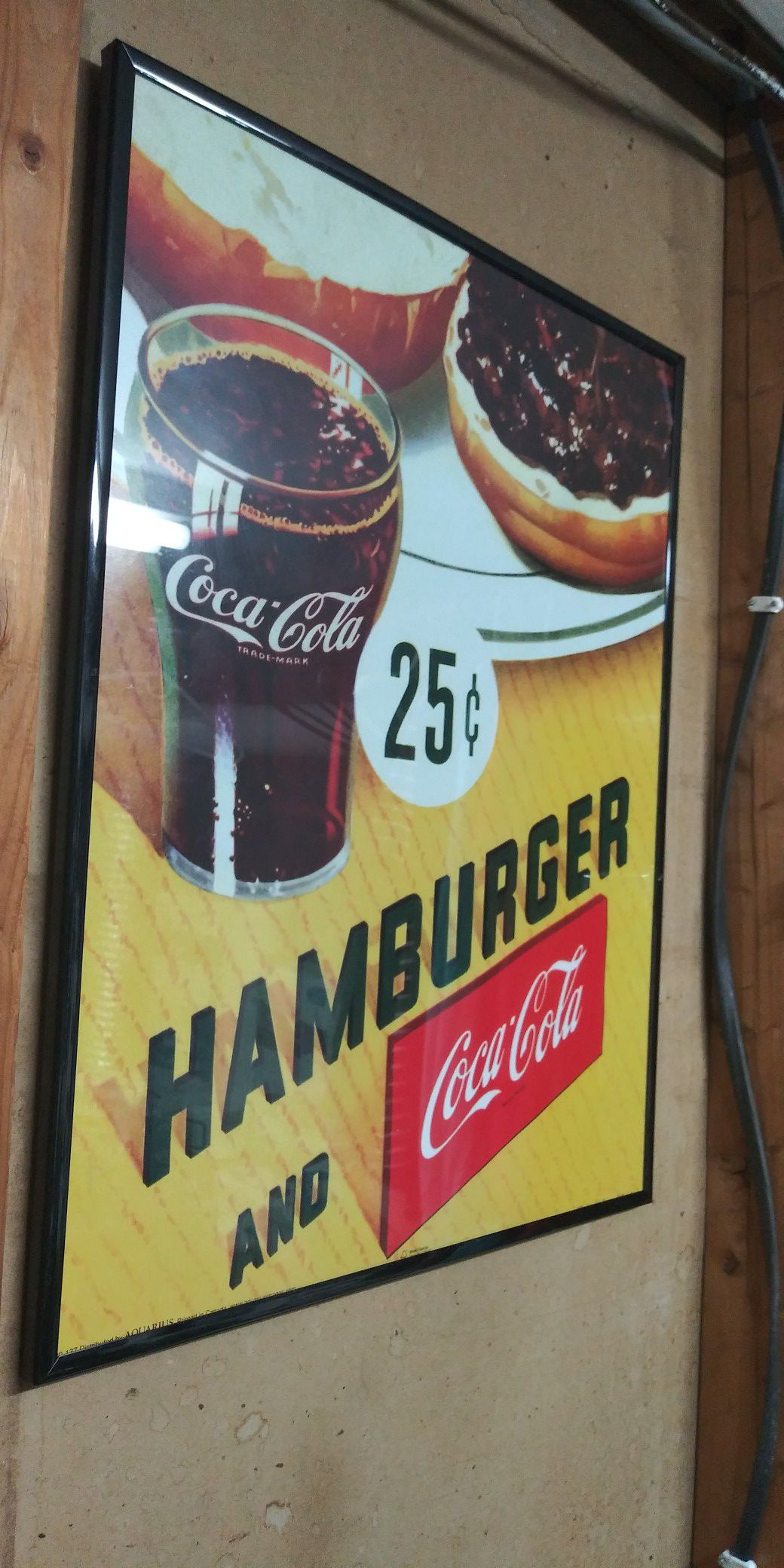 Retro style Coca Cola poster ad 24x18