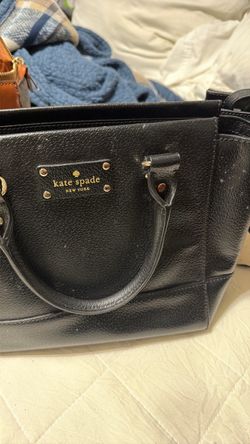 Kate Spade New York Black Leather Handbag
