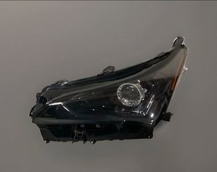 2018-2021 LEXUS NX300 SINGLE BEAM LED LEFT HEADLIGHT USED OE Non Cornering Light