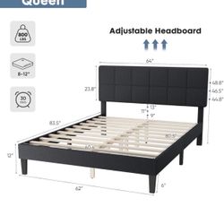 Queen Bed Frame New In Box Delivery 🚚 Available 