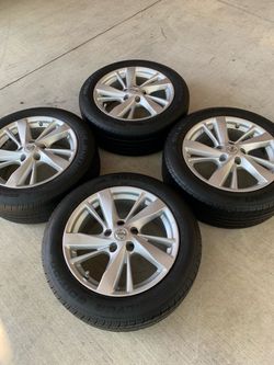Nissan rims and tires