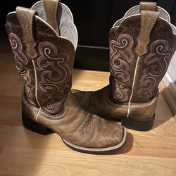 Ariat Women's Quickdraw Western Boots - Brown size 7 