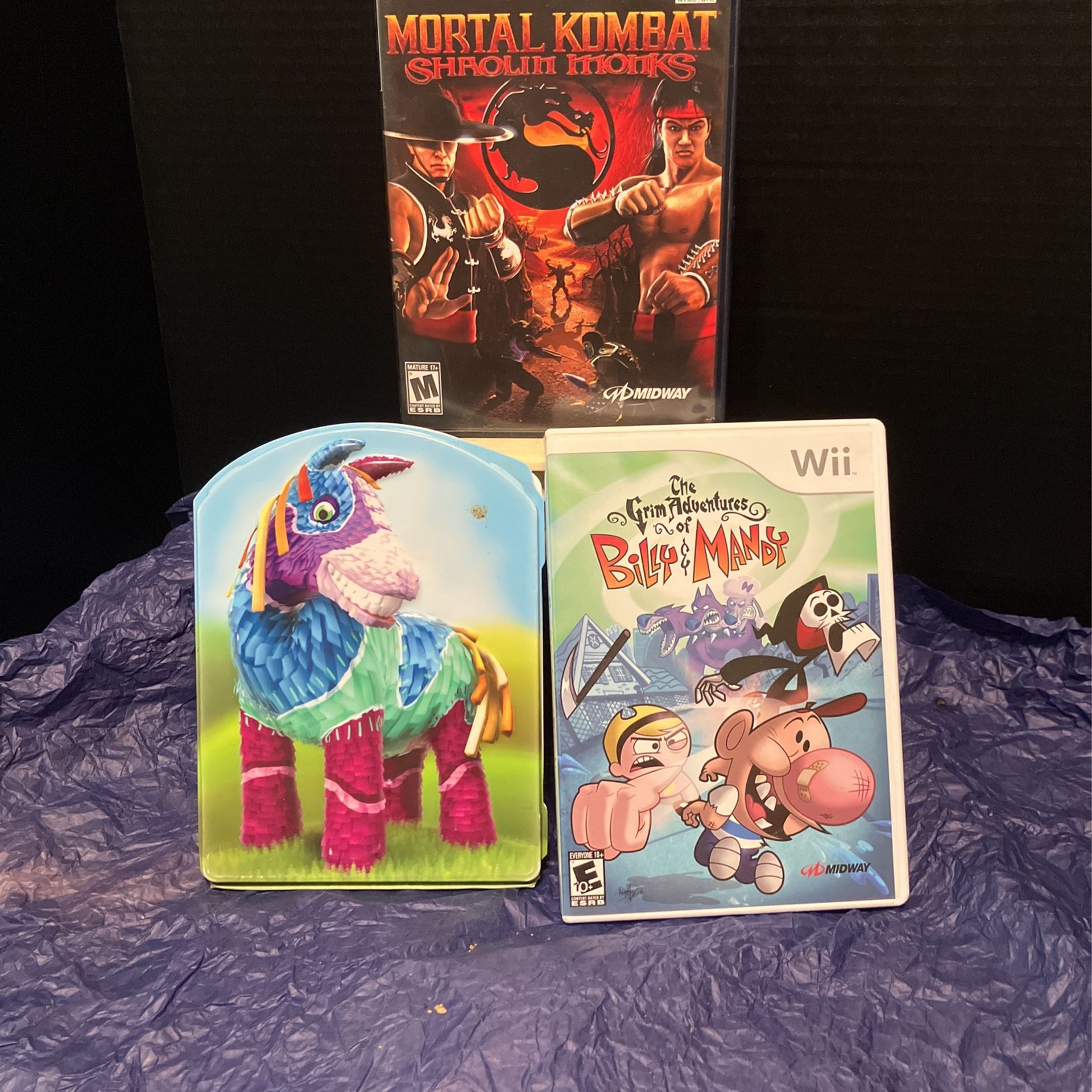 Games- PlayStation 2, Xbox 360 & WII