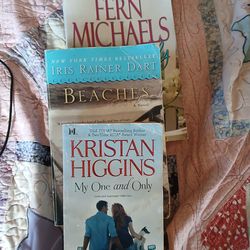 Three paper Back Books