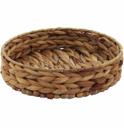 Water Hyacinth Circle Trays