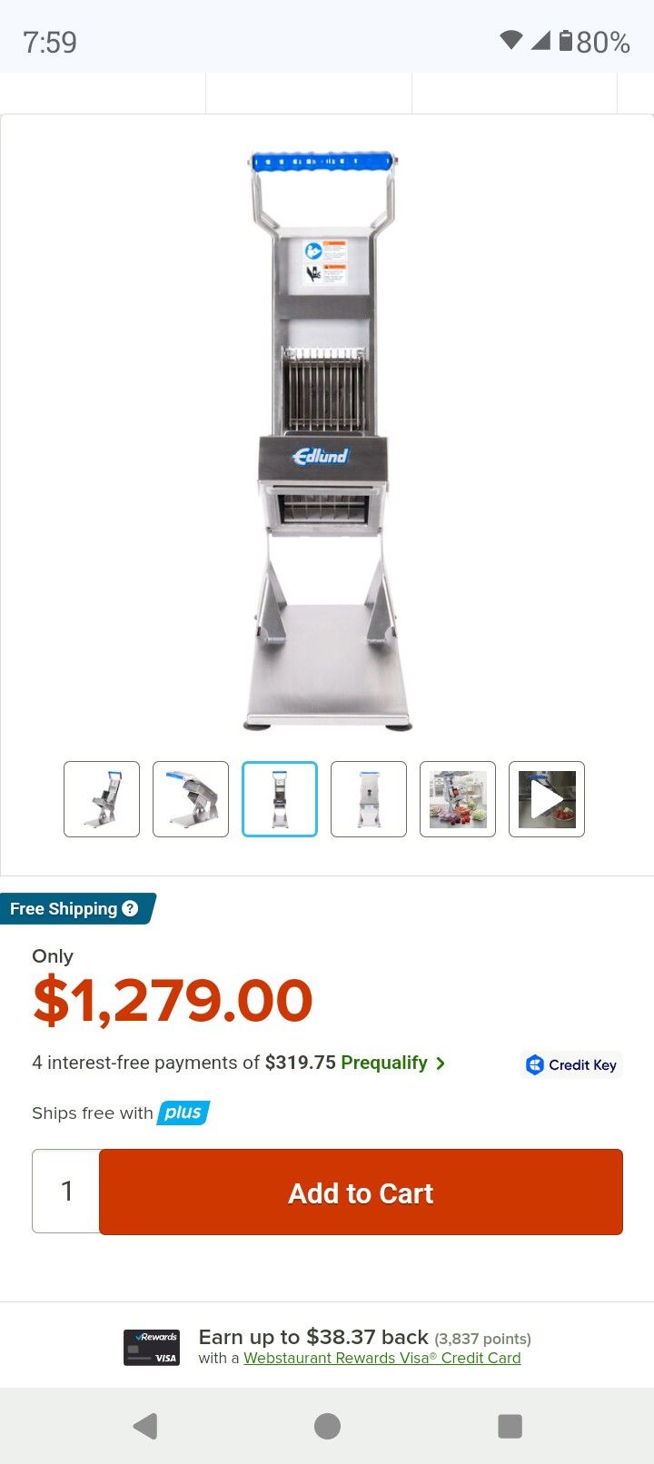 Edmund Commercial Slicer