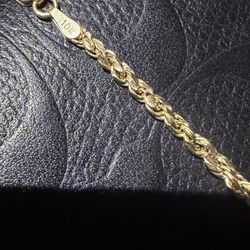 10k Rope Bracelete 