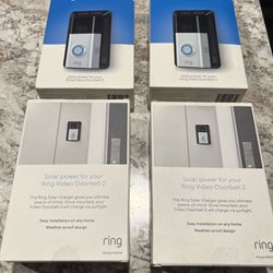 Ring Solar Charger For Ring Video Doorbell 2