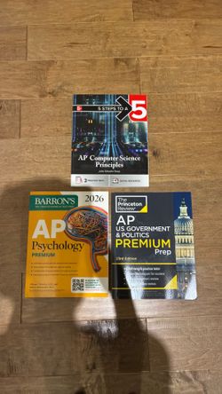 AP exam books for prep