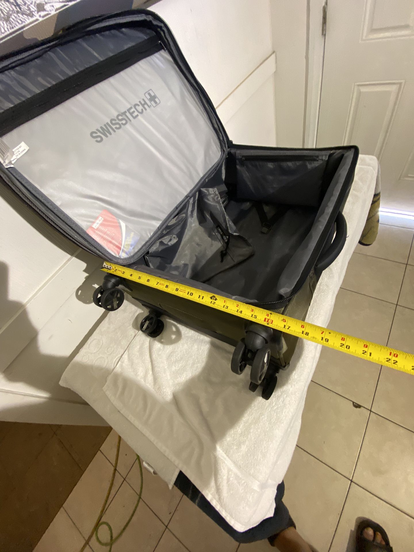 New. suitcase