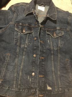 Jean jacket going for cheap