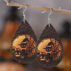 Halloween Earrings, NIB
