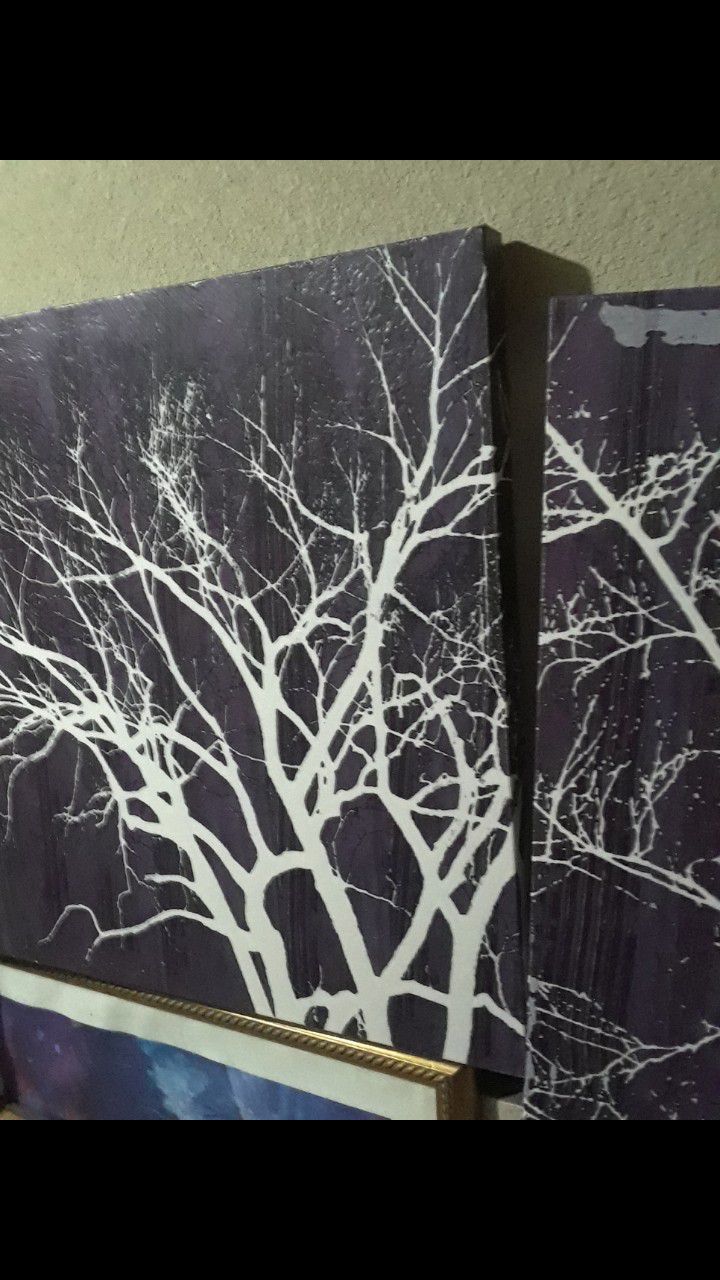 Whispering Willows wall decor $ 20.00 cash only (serious buyers)