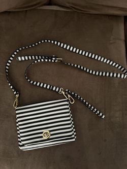 Black And White Purse