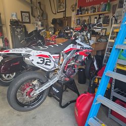 2008 Honda Crf450r supermoto