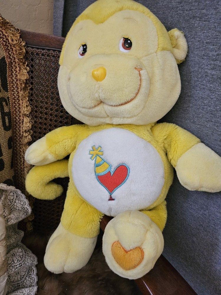 Original CARE bear cousin Monkey. Vintage