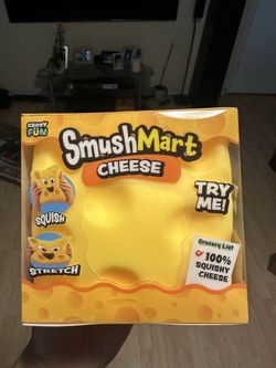 Smushmart Cheese Squishy
