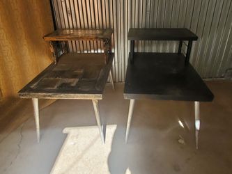 Set Of Lane 2 tier End Tables 
