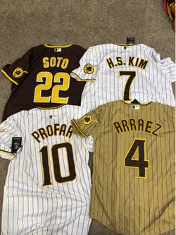 Stitched Padres jerseys - please read description