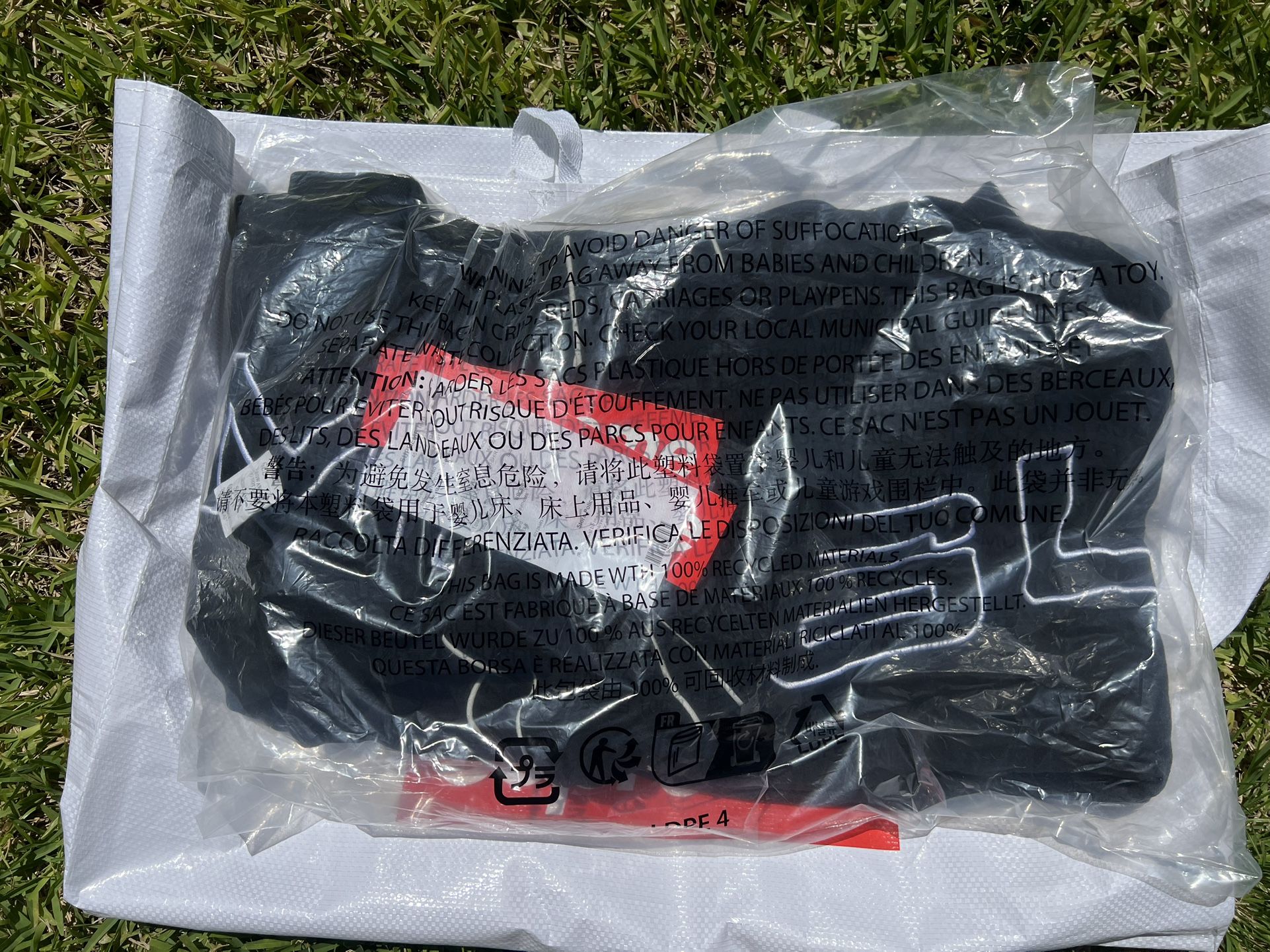 Supreme Paneled Hooded Sweatshirt