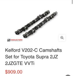 Kelford V202-C Camshafts For 2JZ NEW