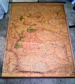 WWII German map