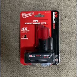 M12 Milwaukee Battery XC 6.0