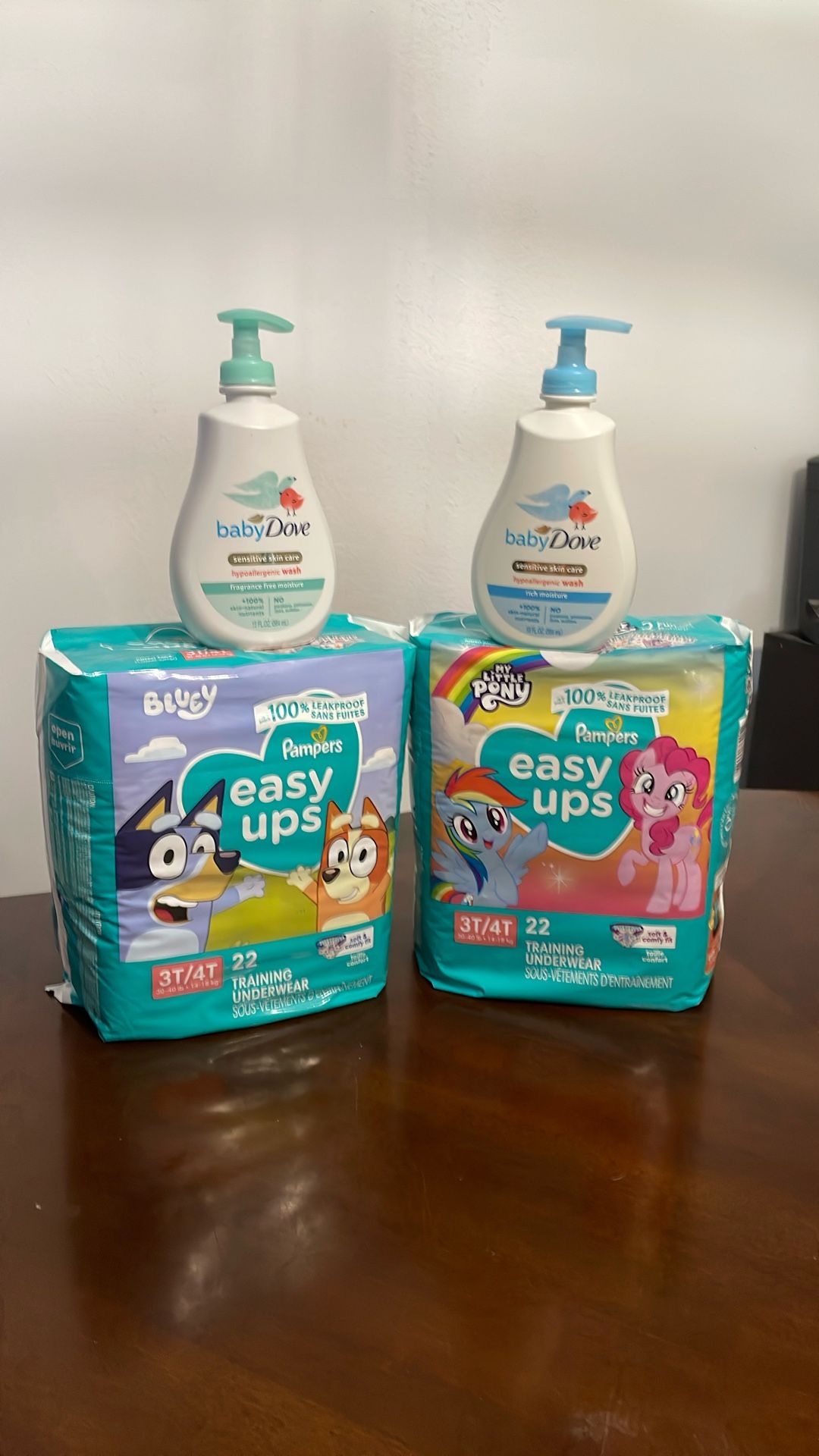 Pampers & Baby Dove Bundle