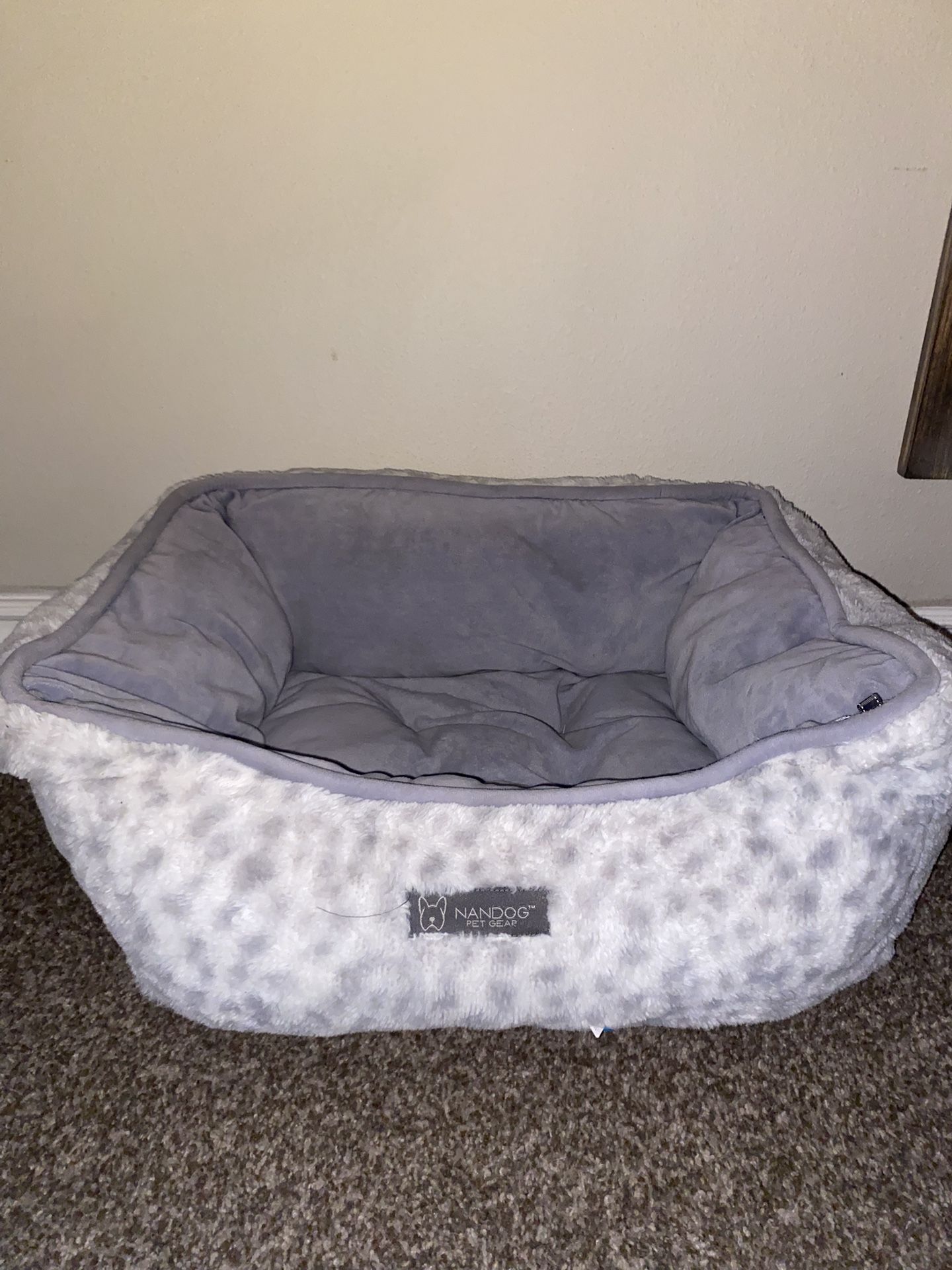 Reversible Nandog Plush Pet Bed