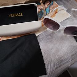  Versace White Womens Sunglasses