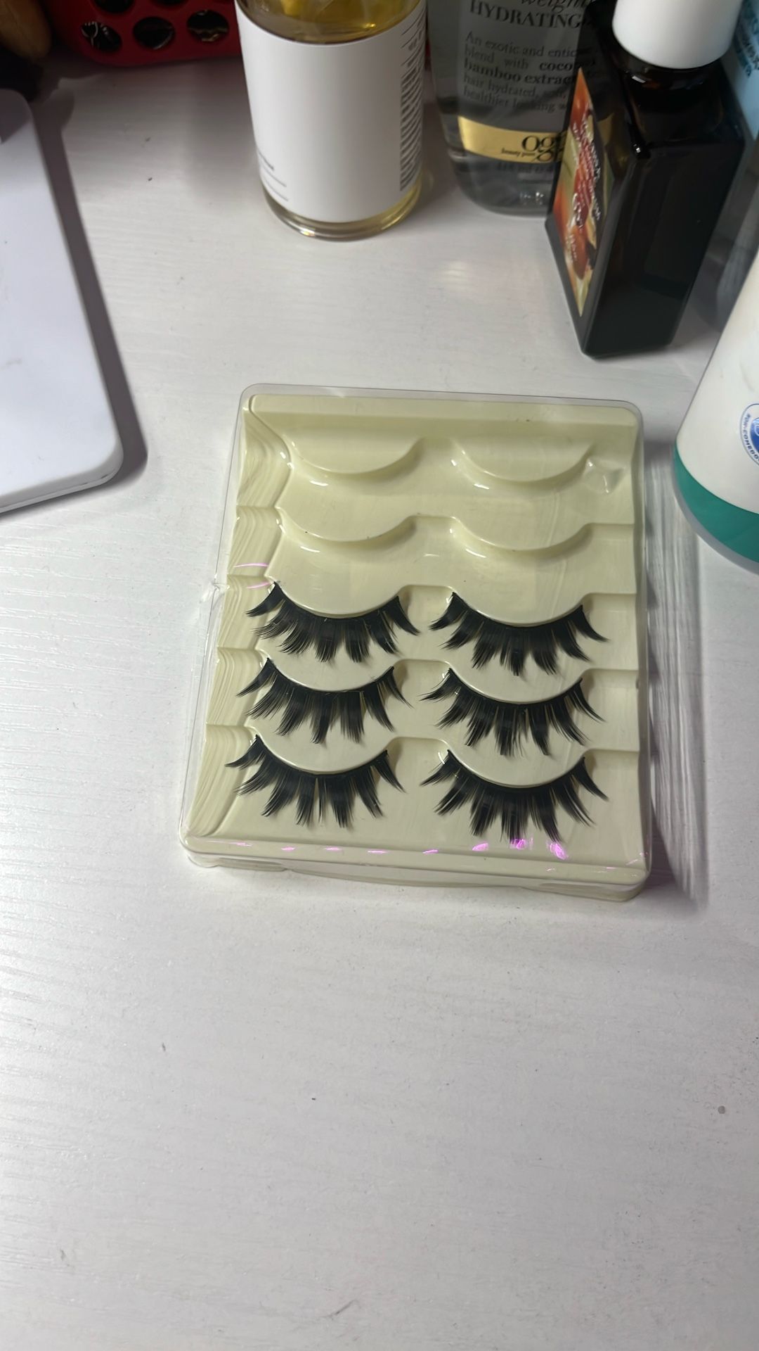 3 pairs thick manga lashes