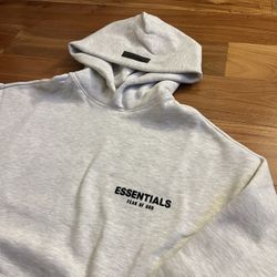 Essentials Hoodie Light Oatmeal