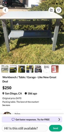 Costco Workshop Table